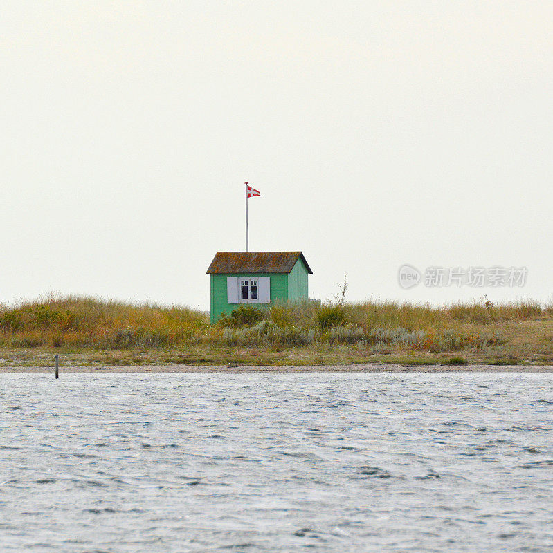 Beach house on Marstal onærøisland, Denmark